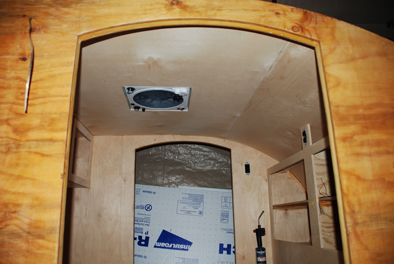 Interior View - Fan Installed